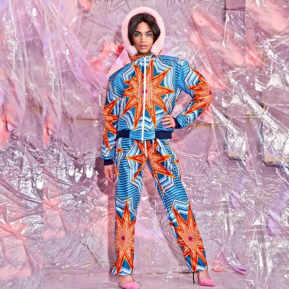 JimmyPaul MaryME RARE Designer Runway Breakaway Track Pants